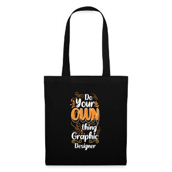 Designer - Tote Bag - black - Front