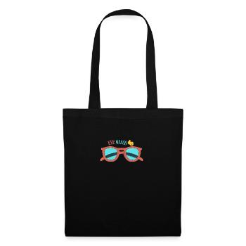 eye glass - Tote Bag - black - Front