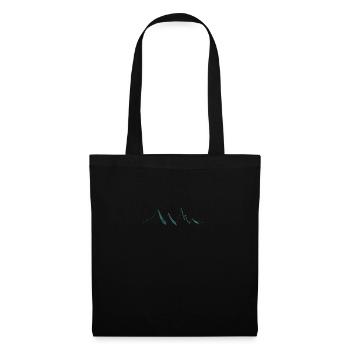 montagnes - Sac en tissu - noir - Devant