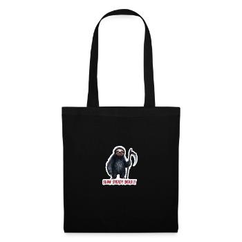 Gothic Fauloth Slow Steady Deadly Art - Tote Bag - black - Front