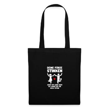 Your farts stink, fart, farts, farts farts - Tote Bag - black - Front