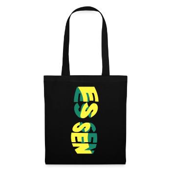 Food Germany City Skyline Police Colorful - Sac en tissu - noir - Devant