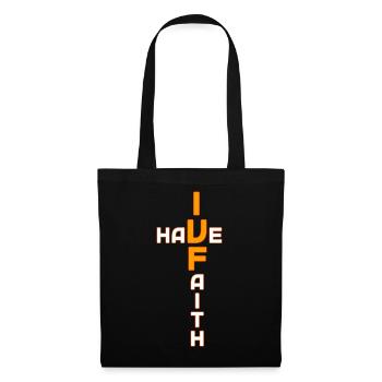 I Have Faith IVF Month Infertility Awareness - Tote Bag - black - Front