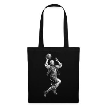 Millard Fillmore Basketball  - Stoffbeutel - Schwarz - Vorne