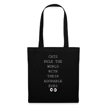 Funny Cat Sayings gifts for cat lovers - Tote Bag - black - Front