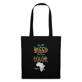Culture Continent Aventure Voyage - Sac en tissu - noir - Devant
