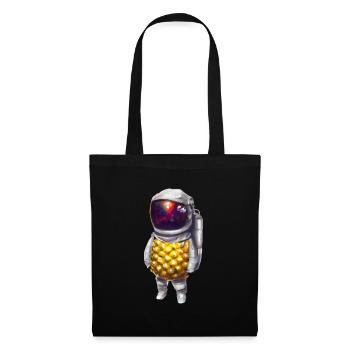 Pineapple Astronaut - Tote Bag - black - Front