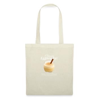 Lait de poule crémeux – Plaisir des cocktails d’hiver - Sac en tissu - nature - Devant