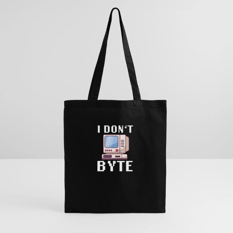 I Don't Byte Computer Scientist Programmer IT Funny Tote Bag