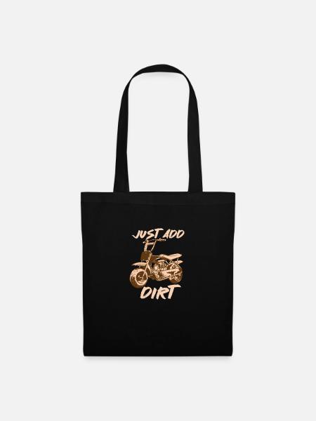 Just Add Dirt - Stoffbeutel - Schwarz