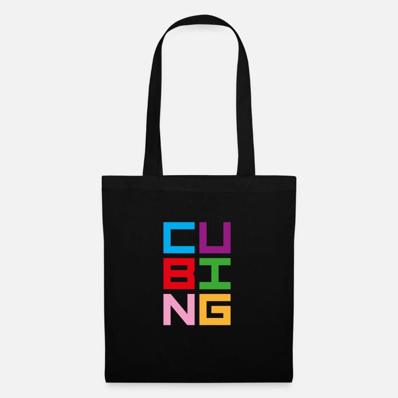 CUBING - Stoffbeutel - Schwarz
