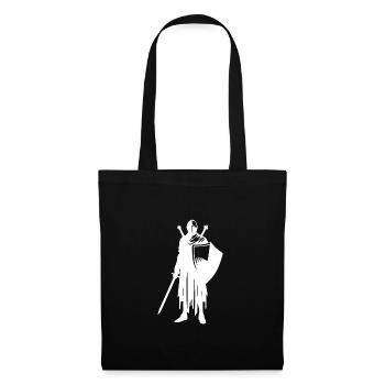 Sword Warrior Proud Knight Warrior - Tote Bag - black - Front