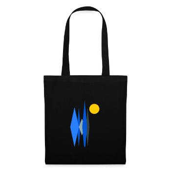 Abstract - Tote Bag - black - Front