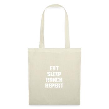 Eat Sleep Ranch Repetition - - Tote Bag - nature - Front
