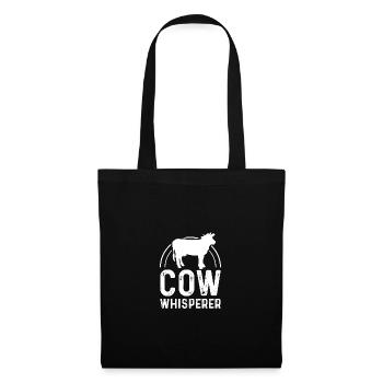 Cow Whisperer 1 - - Tote Bag - black - Front