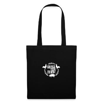Bless This Farm 2 - - Tote Bag - black - Front