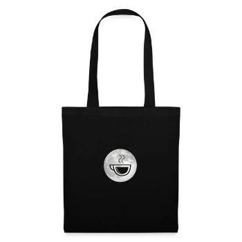 Full Moon - Coffee - - Tote Bag - black - Front