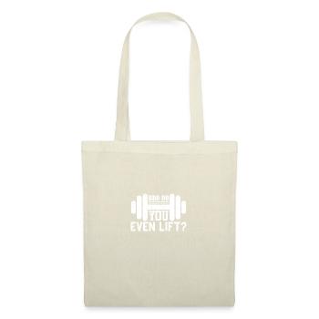 Bro Do You Even Lift 1 - - Sac en tissu - nature - Devant