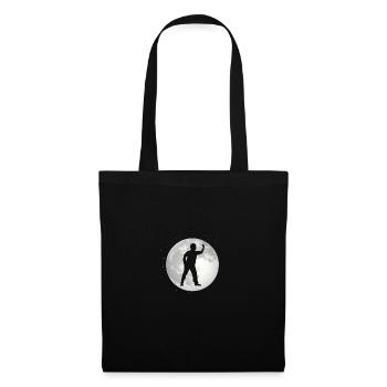 Full Moon - Darts Player - - Tote Bag - black - Front
