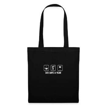 365 days a year - Wine - Astronomy - - Tote Bag - black - Front