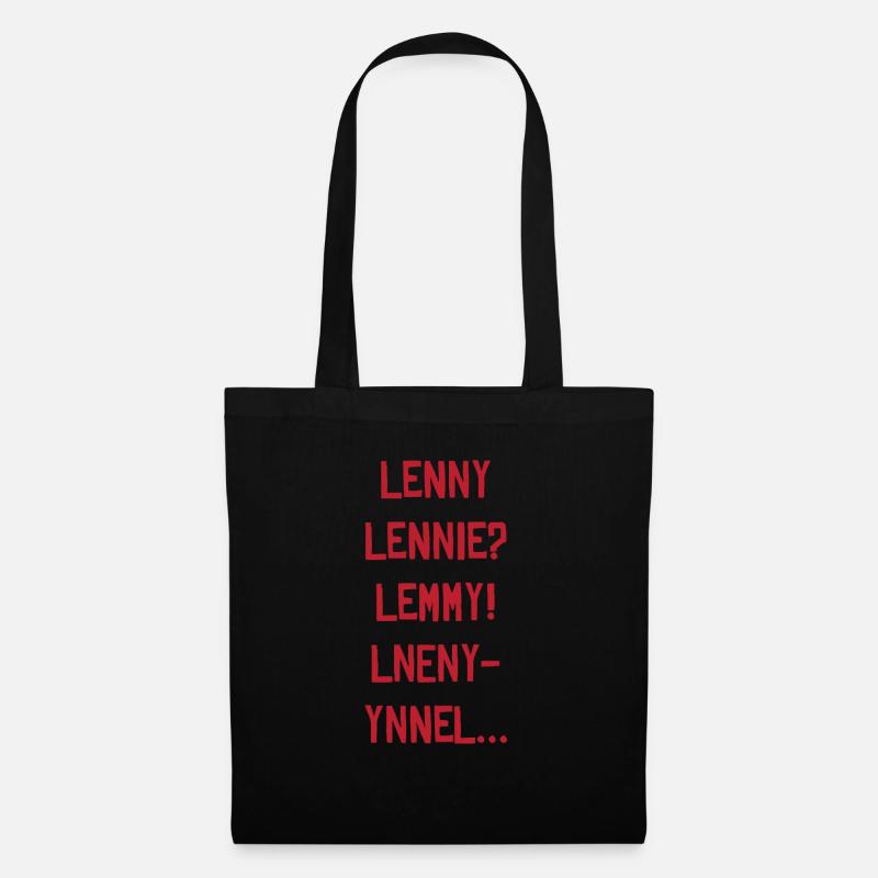 Lenny Lennie Rot Tot - Stoffbeutel - Schwarz