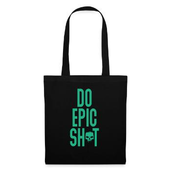 Drôles de dictons - DO EPIC SHIT - Sac en tissu - noir - Devant