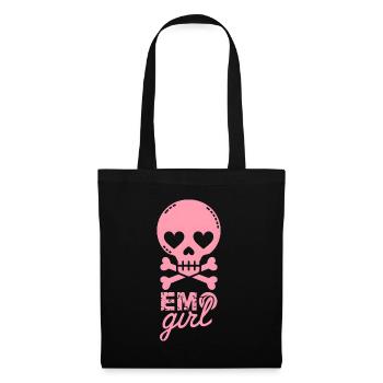 Emo Girl! - Stoffbeutel - Schwarz - Vorne