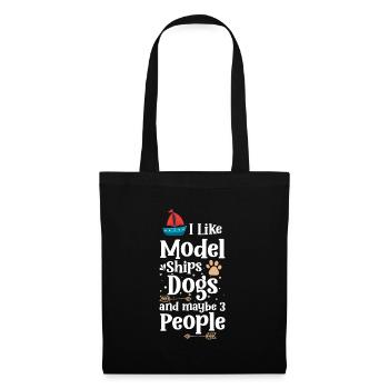 Ship Ship Model Sea Anchor - Tote Bag - black - Front