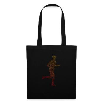 Course à pied Jogging Femmes Jogging Fitness - Sac en tissu - noir - Devant