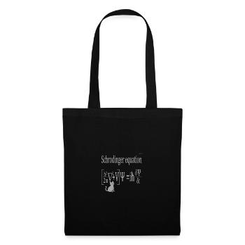 Schrödinger equation - Tote Bag - black - Front