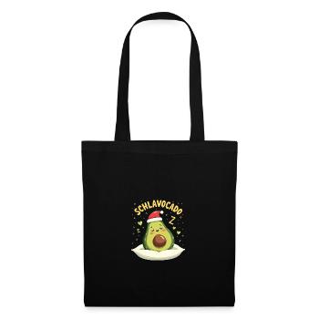 Schlavocado Offiziell Schlafanzug Avocado - Stoffbeutel - Schwarz - Vorne