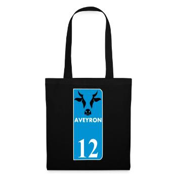 Aveyron - Stoffbeutel - Schwarz - Vorne