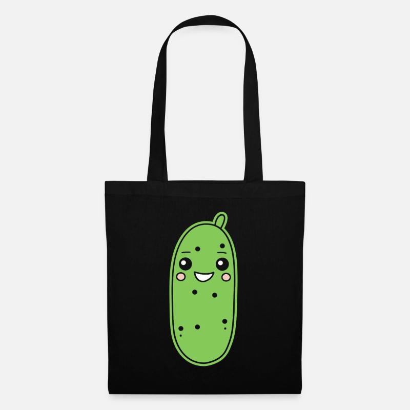 cucumber - Tote Bag - black