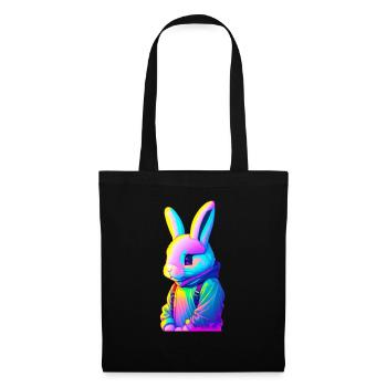 Lapin Style Urbain - Sac en tissu - noir - Devant