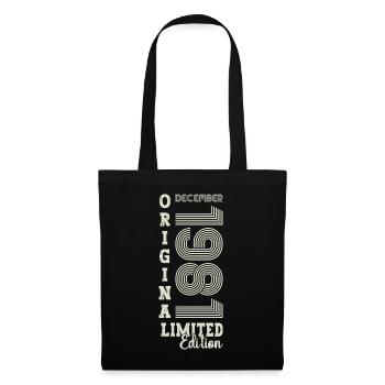 Original December 1981 41st birthday gift - Tote Bag - black - Front
