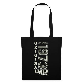 Original December 1973 49th birthday gift - Tote Bag - black - Front