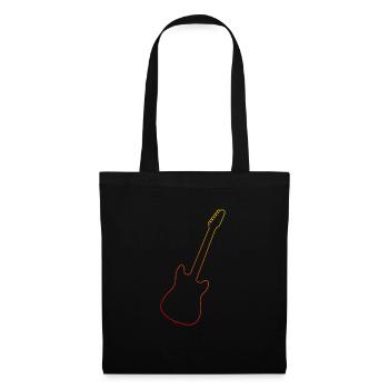 Guitariste Hommes Guitare électrique guitare électronique - Sac en tissu - noir - Devant