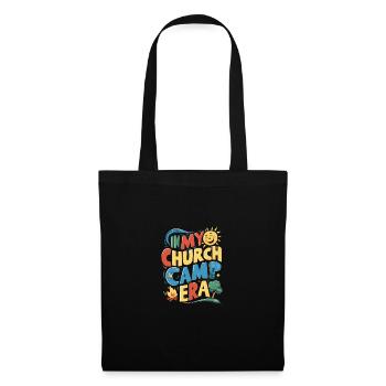 À l’époque de mon camp d’église VBS, Bible Camp Fun - Sac en tissu - noir - Devant