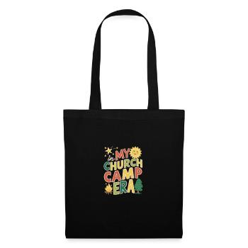 In My Church Camp Era VBS, Bible Camp Fun - Tote Bag - black - Front