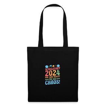 Parents School Child Primary School First Grade Enrollment - Tote Bag - black - Front