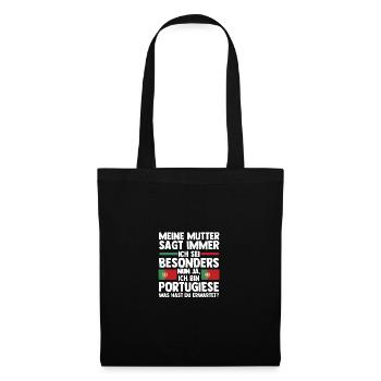 Portuguese Portugal - Tote Bag - black - Front