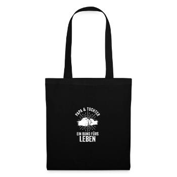 Father Dad And Daughter - Tote Bag - black - Front