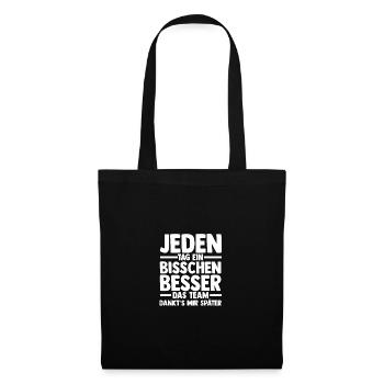 Employee Worker Colleague Work colleague - Tote Bag - black - Front