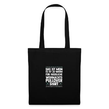 Santa Claus Christmas Ugly Christmas - Tote Bag - black - Front