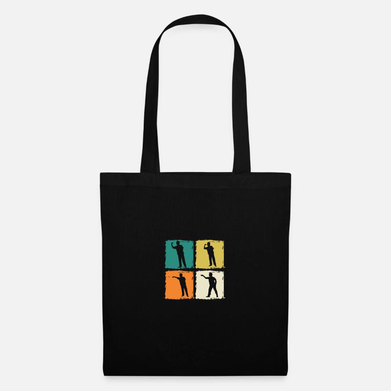 Darts player Darts - Tote Bag - black