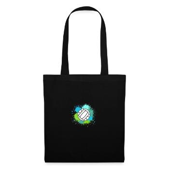 Joueurs de handball Handball - Sac en tissu - noir - Devant