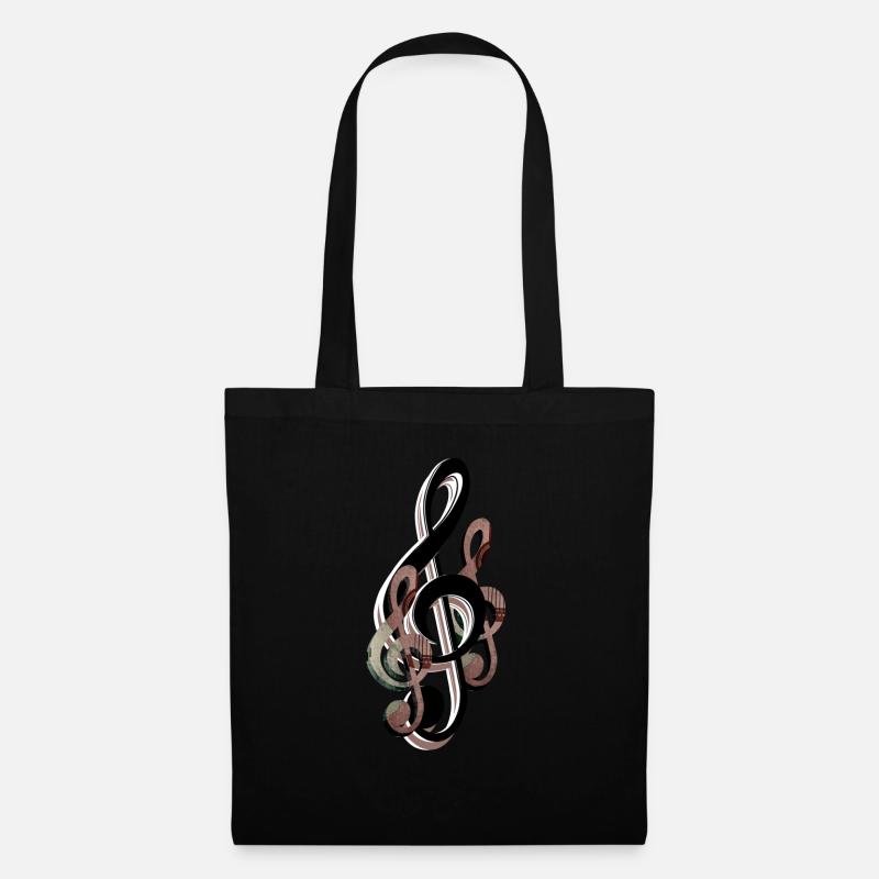 Clef - Tote Bag - black