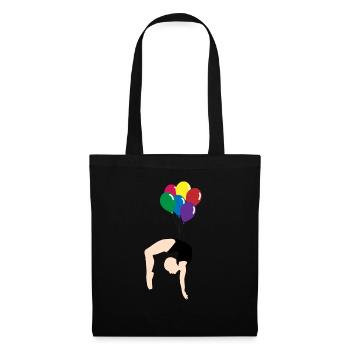 Balloon - Sac en tissu - noir - Devant