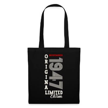 77th Birthday Original November 1947 Volume 47 - Tote Bag - black - Front