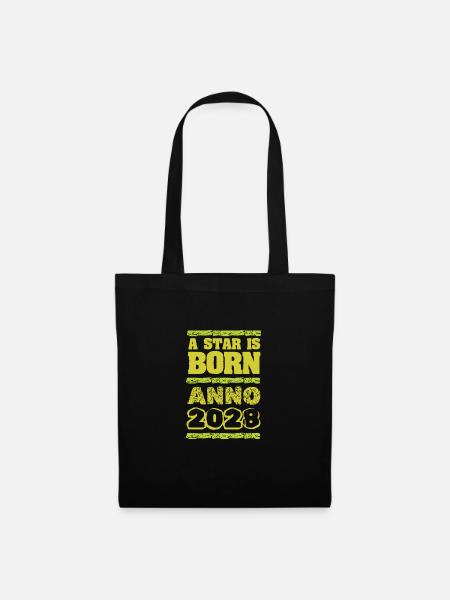 2028 - Stoffbeutel - Schwarz